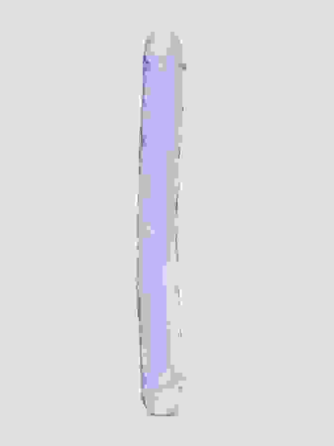 BASICS Realistic Double-Ended Dildo 15 Inch, Purple, hi-res